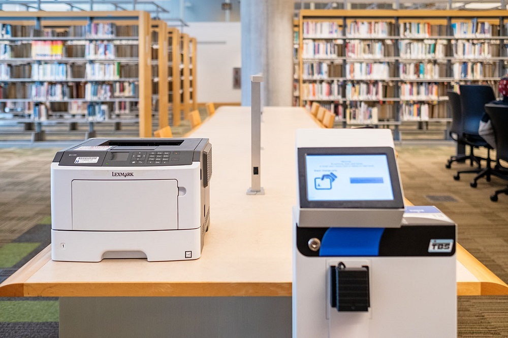 Free printing with your library card