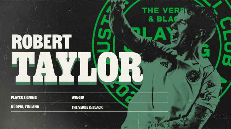 Austin FC trades for Robert Taylor from Inter Miami CF Austin FC trades for Robert Taylor from Inter Miami CF