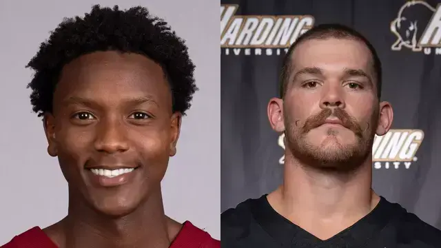 Which ex-high school athletes from East Little Rock area will compete in the week of Monday, Sept. 14?
