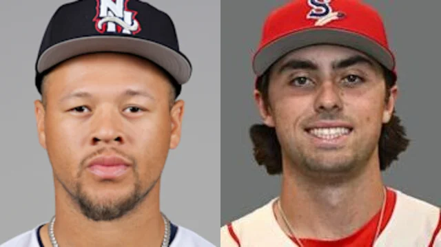 Blake Wright and Irving Carter