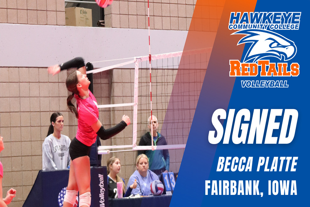 Becca Platte signs with RedTail Volleball