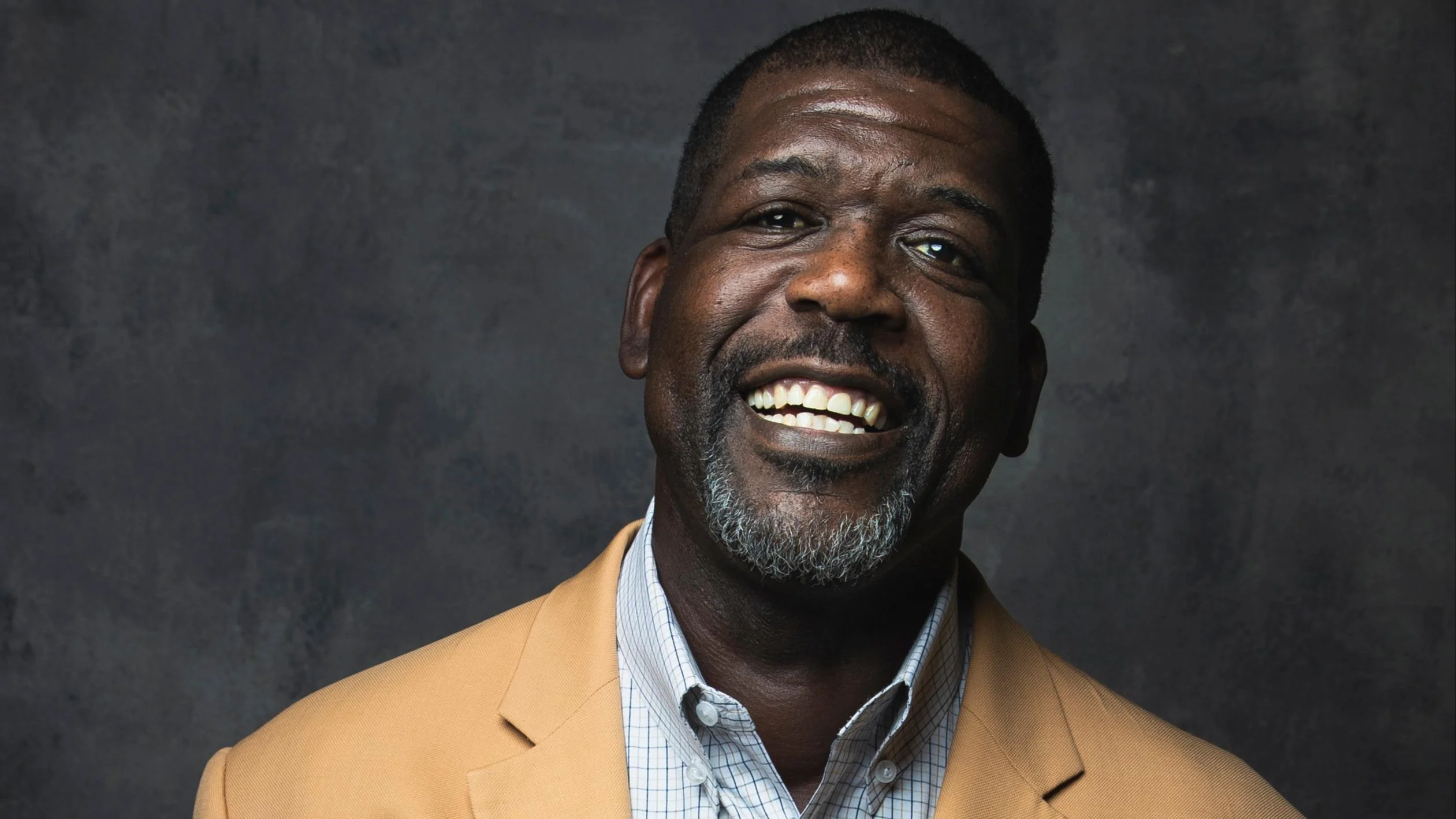 Randall McDaniel poses for a photo on Friday, Aug. 2, 2019 in Canton, Ohio. (Ben Liebenberg via AP) Randall McDaniel poses for a photo on Friday, Aug. 2, 2019 in Canton, Ohio. (Ben Liebenberg via AP)