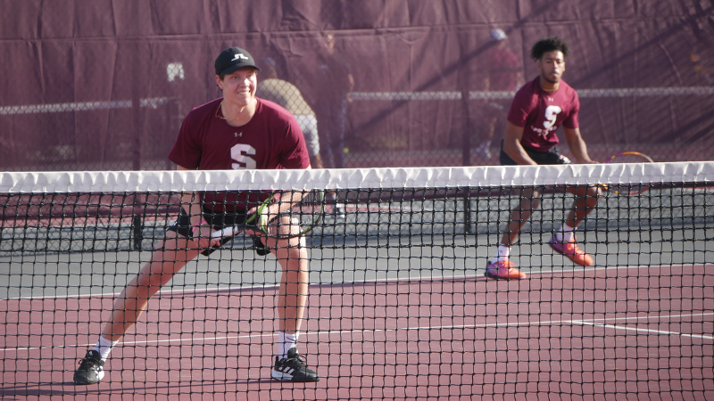 Trinity Topples Men’s Tennis