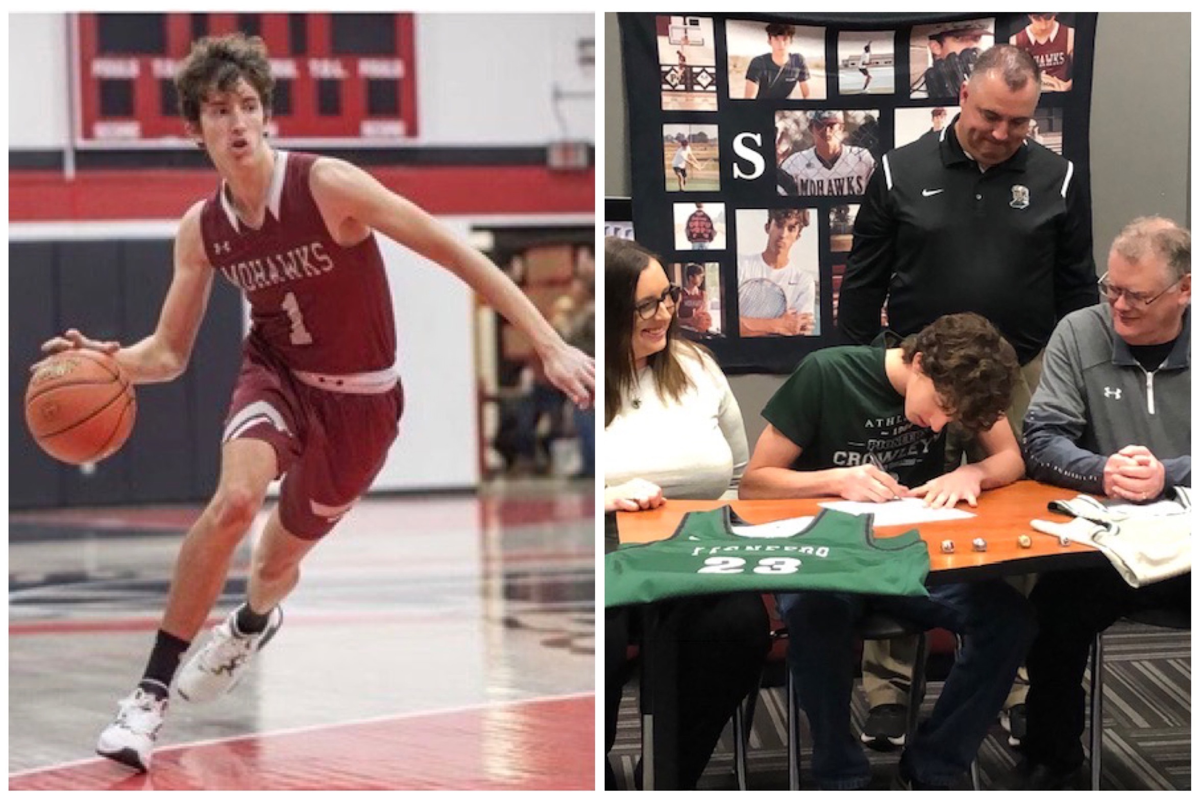 Men’s Basketball Inks Piggott Mohawk Men’s Basketball Inks Piggott Mohawk