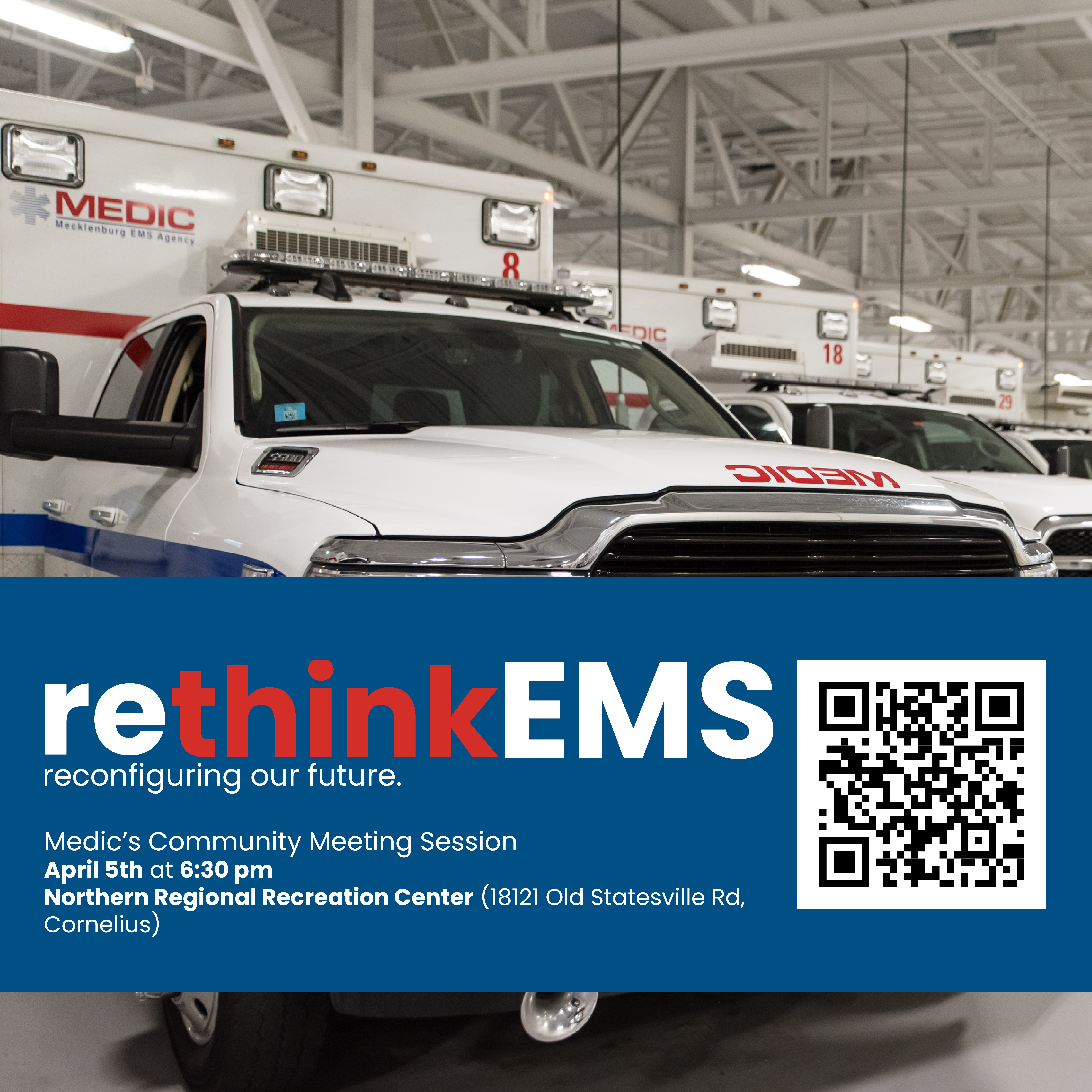 TOWN OF CORNELIUS: Medic Reconfiguration Community Meeting