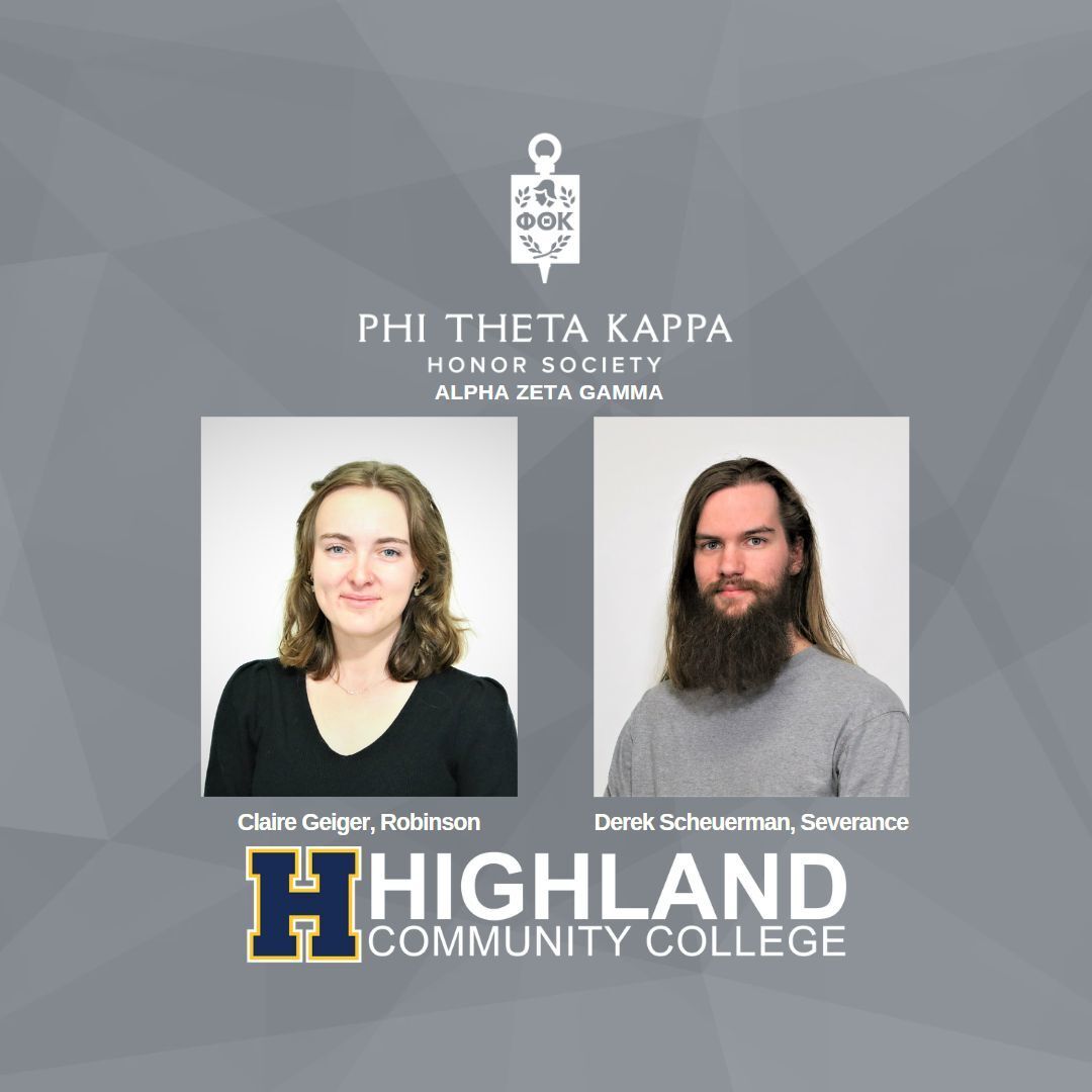 AZG Chapter of Phi Theta Kappa Names Two Students to 2023 All-Kansas Academic Team