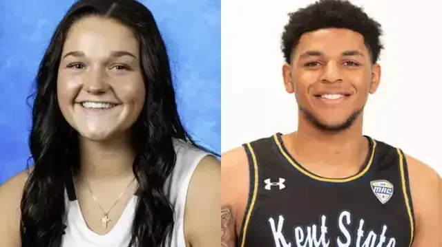 Which former Akron Reporter area high school standouts will be in action on Tuesday, Feb. 18?
