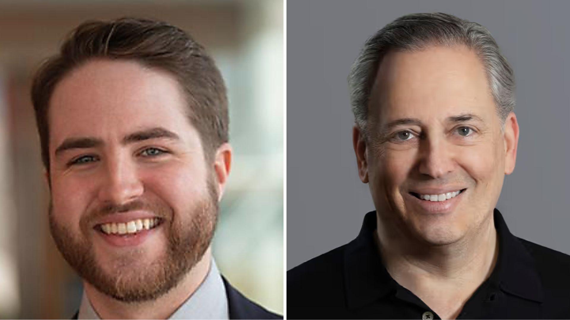 Cato Institute Policy Analyst Nicholas Anthony, left, and David O. Sacks, appointed Trump "AI Czar"