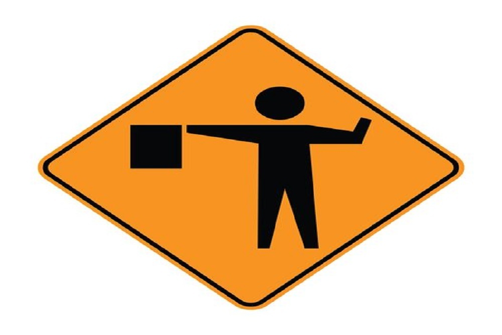 DP Road Lane Closure Pavement Marking Installation