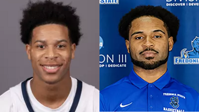 Which former East Montgomery Times area high school standouts will be in action on Friday, Feb. 21?