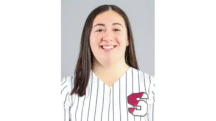 Carissa Pecchia, former Rye Neck Senior High School softball player will compete with her collegiate team for the NCAA Division III Softball Championship