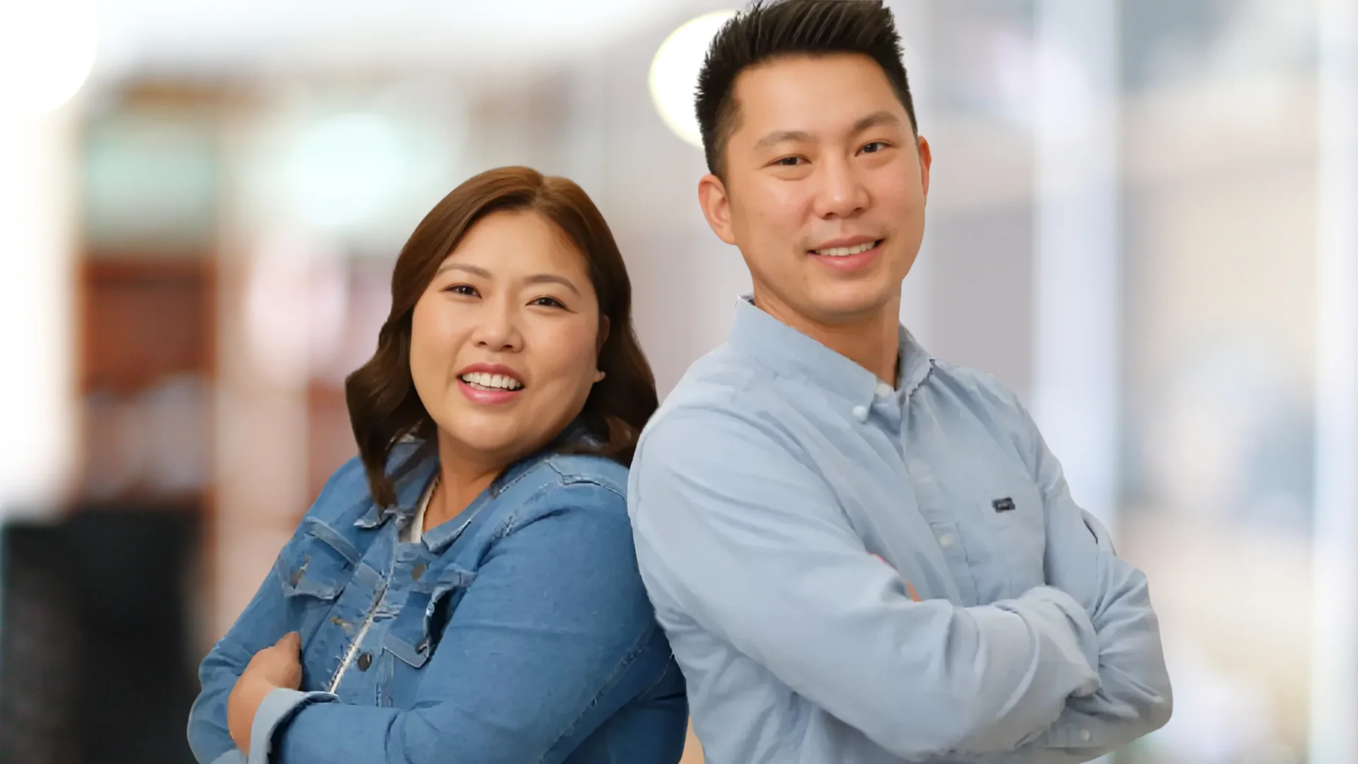 Jin Chon on Left and Kevin Chon on right, Co-founders for Coop Sleep Goods - Provided