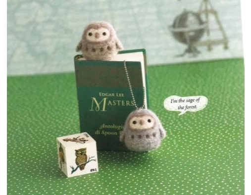 DIY Miniature Needle Felted Owls on Feb 16