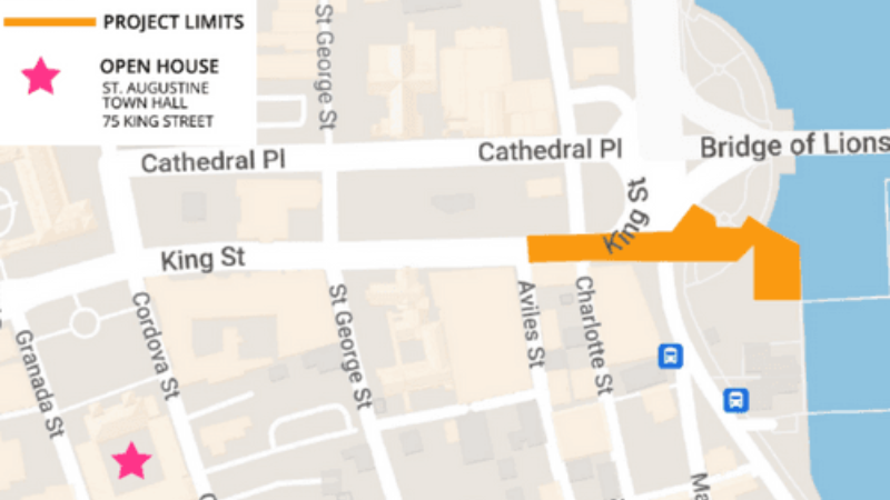 Florida Department of Transportation begins King Street Drainage Project