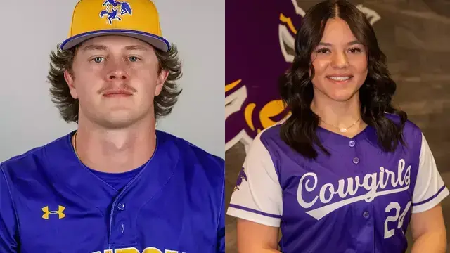 Hannah Aaron and Colton Cross