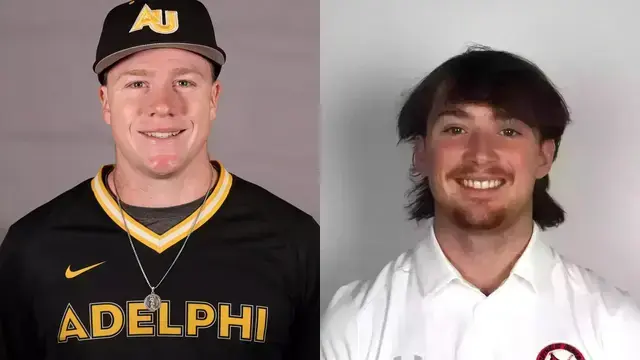 Which high school alumni from Nassau County area will play in games during the week starting Monday, April 6?